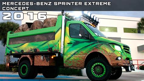 2016 Mercedes Benz Sprinter Extreme Concept Review Rendered Price Specs