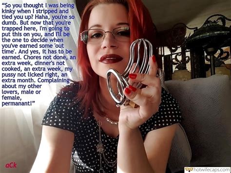 Male Chastity Cage Pictures Captions Memes And Dirty Quotes On Hotwifecaps