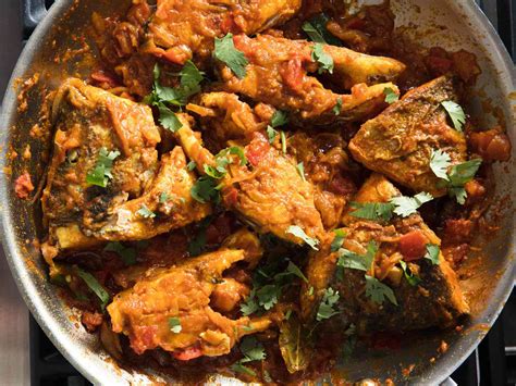 Fish Bhuna Bengali Style Fish In Onion And Tomato Curry