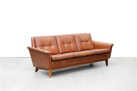 Sofas furniture featuring and more on danish design store. Vintage Danish design leather couch sofa bank www.vanOnS ...