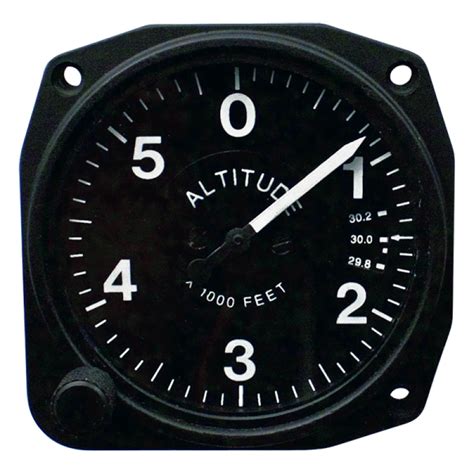 3 18 0 5000 One Pointer Altimeter Made In The Usa Altimeters