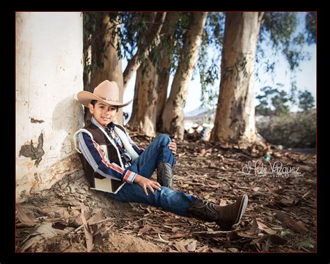 Handsome Cowboy Photoshoot Sesion Exterior Niño Fotografía Vaquero
