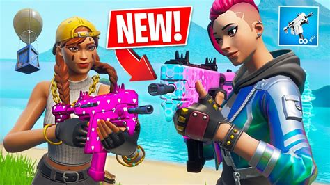 New Burst Smg Gameplay Pro Fortnite Player 2200 Wins Fortnite