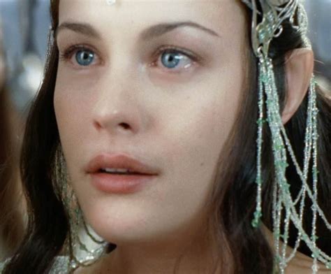 liv tyler as arwen undómiel ‘lord of the rings and ‘the hobbit imps elves nymphs and fairies