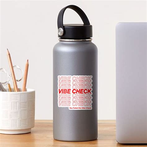 Failed The Vibe Check Sticker For Sale By MTalone Redbubble