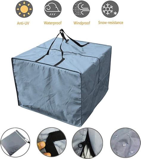 Yolaka Outdoor Furniture Seat Cushions Storage Bag Waterproof Garden