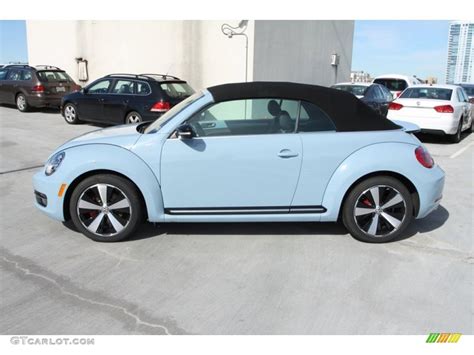 2013 Denim Blue Volkswagen Beetle Turbo Convertible 60s Edition