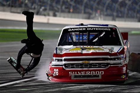 One went flying over the hood, and another was hit,too. NASCAR at Daytona: Austin Hill earns Truck Series win in ...