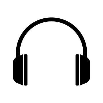Headphone Silhouette Transparent Background Headphones Icon