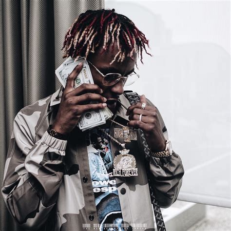 Rich The Kid Makes Calls On His Money Phone