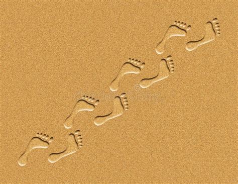 Footprints In The Sand Clipart Clipground