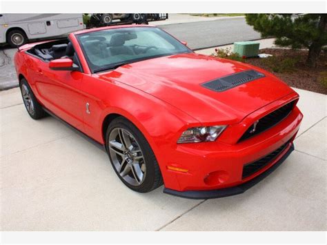 2012 Ford Mustang Shelby Gt500 Convertible For Sale Near Reno Nevada