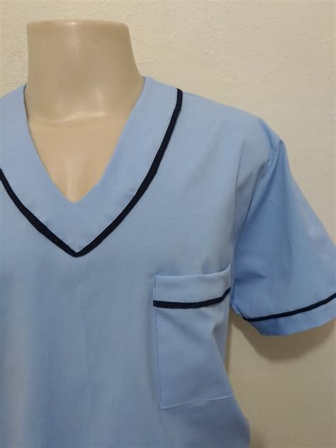 Maybe you would like to learn more about one of these? Jaleco veterinário (liso, azul claro) | Azul claro, Jaleco ...