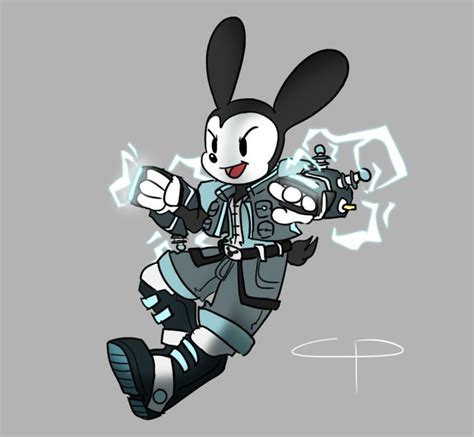 Oswald Warrior | Oswald the lucky rabbit, Lucky rabbit, Disney fan art