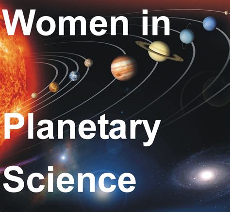 51 Women In Planetary Science Planetary Science Earth And Space