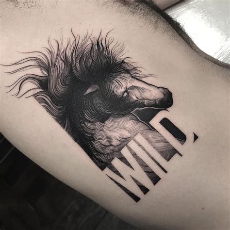 Savaş Doğan On Instagram Wild 🐎 Tattoo Tattooart Art Artwork Ink