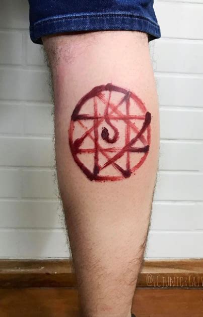 Fullmetal Alchemist Tattoo InkStyleMag Nerdy Tattoos Gamer Tattoos