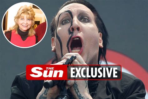 Marilyn Manson Scarred Mum For Life By Smashing A Glass Perfume Bottle In Her Face And Said I