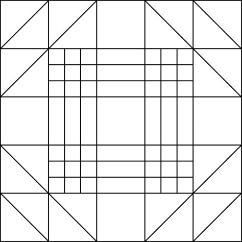 Geometric Block Pattern 81 Clipart Etc