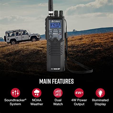 Cobra Hh50wxst Handheld Cb Radio Emergency Radio With Access To Full