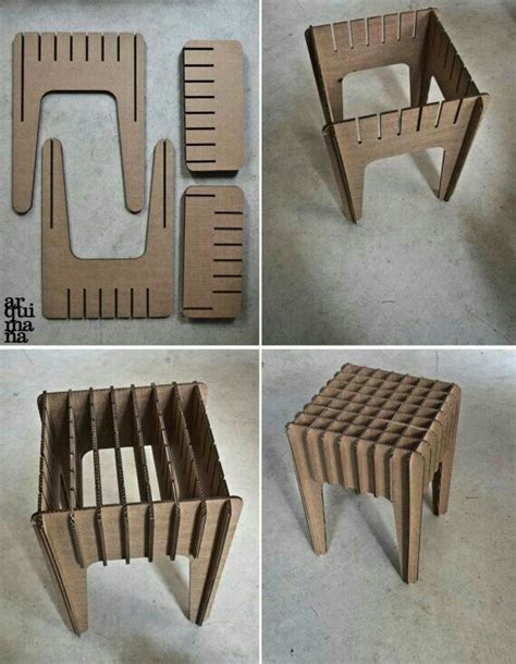 Pin By Luc A Huaringa Balv N On Planos Seriados Diy Cardboard Furniture Cardboard Design