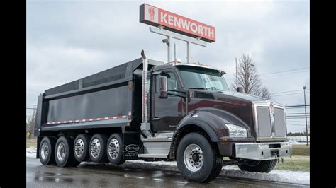 New 2019 Kenworth T880 6 Axle Dump Truck Youtube