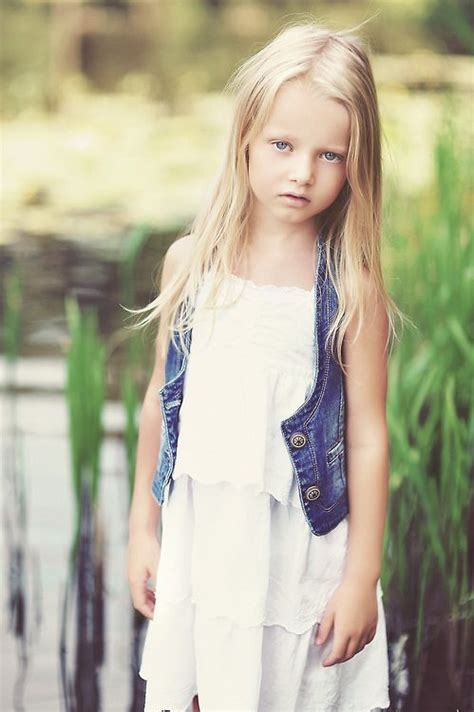 Mini Modelsls Models Preteen Child Little Girl