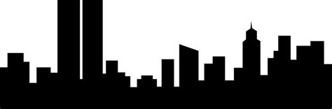 new york city skyline silhouette clipart best