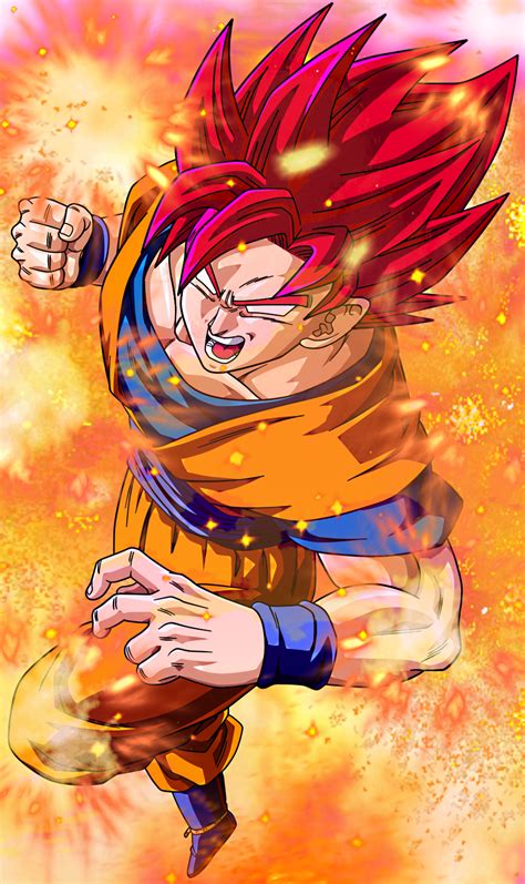 Images For Goku Super Saiyan God