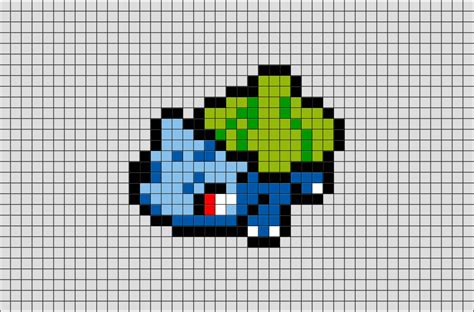 Catching 'em all since '96. Pokemon Bulbasaur Pixel Art - BRIK