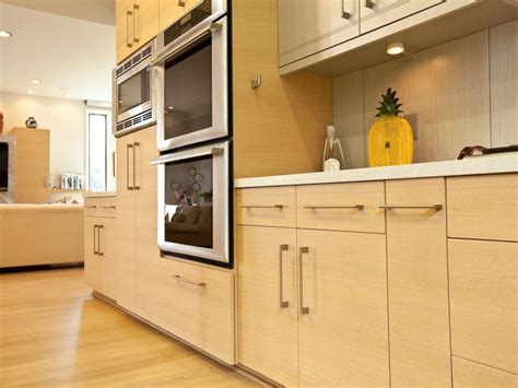 Buy oven kitchen units & sets and get the best deals at the lowest prices on ebay! Modern Oak Kitchen Cabinets with Integrated Appliances | HGTV