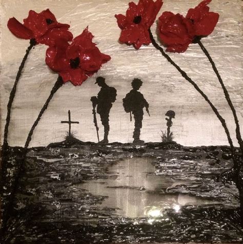 Ww1 Soldier And Modern Soldier Remember And Reflect By Jacqueline