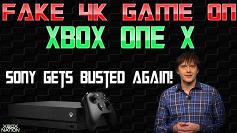 Wtf Another Huge Game Is Fake 4k Xbox One X And Sony Gets Busted