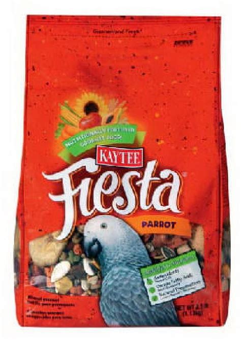 Kaytee Fiesta 25 Lb Parrot Food Leading Fortified Gourmet Food