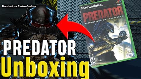 Predator Concrete Jungle Ps2 Unboxing Youtube