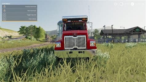 Мод Western Star 4700sf Dump Truck для Farming Simulator 2019