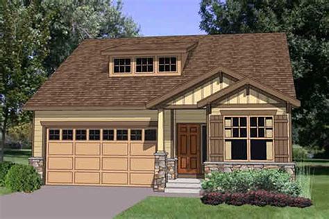 2 Story Craftsman Bungalow With Options 12733ma Architectural