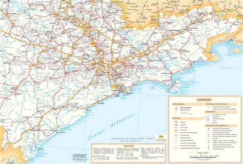Sao Paulo Mapa De Las Autopistas A S O Paulo Mapa De Las Autopistas Brasil
