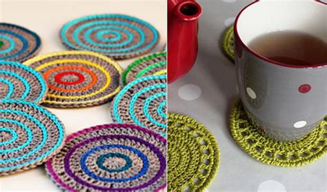 Quick And Easy Ideas For Pretty Crochet Coasters Freebie Patterns