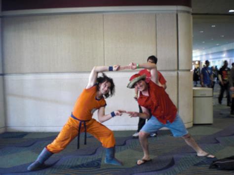 Luffy And Goku Fusion Dance By Therealgoku On Deviantart