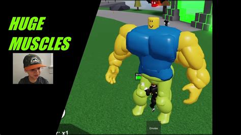 Roblox Mega Noob Simulator Huge Muscles Youtube