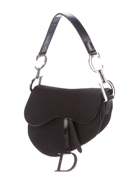 Christian Dior Nylon Saddle Bag Handbags Chr54008 The Realreal