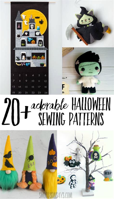 20 Halloween Sewing Projects Swoodson Says