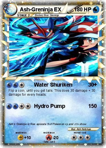 Only 3 available and it's in more than 20 people's carts. Pokémon Ash Greninja EX 2 2 - Water Shuriken - My Pokemon Card