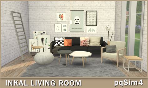 Inkal Living Room Sims 4 Custom Content