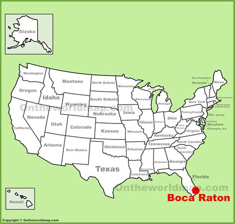 Boca Florida Map Printable Maps