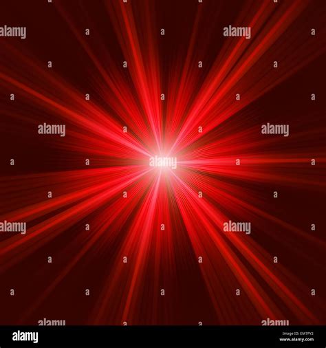 Red Bursting Star On Dark Background Eps 8 Stock Vector Image And Art