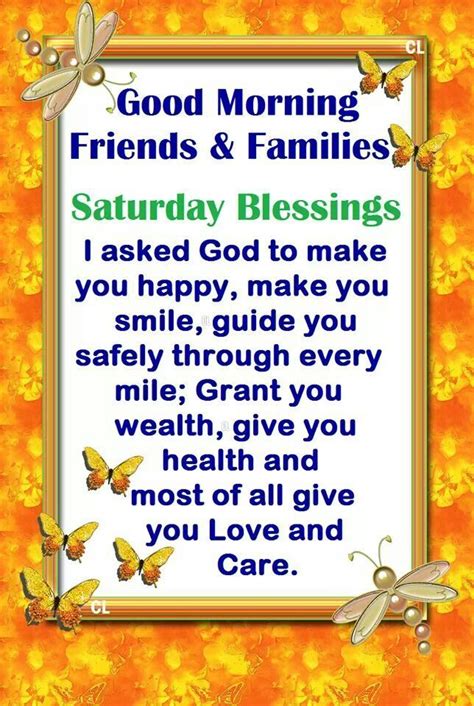 Good Morning Friends And Families Saturday Blessings Pictures Photos