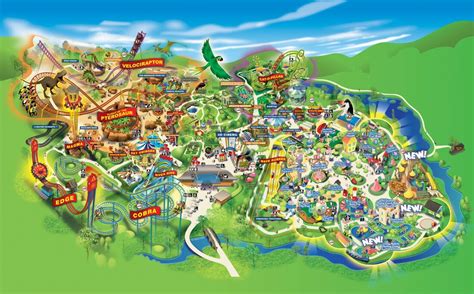Theme Park Map Mrs Seckler