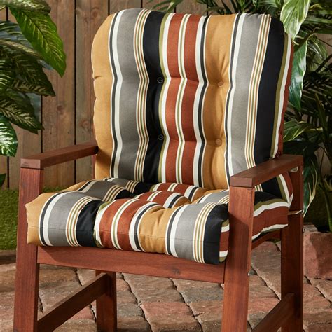 Brick Stripe Outdoor Chair Cushion